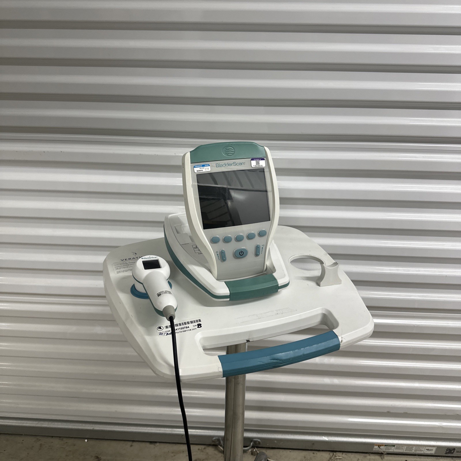 Verathon BladderScan BVI 9400 Portable Ultrasound System w/ Probe *No Battery*