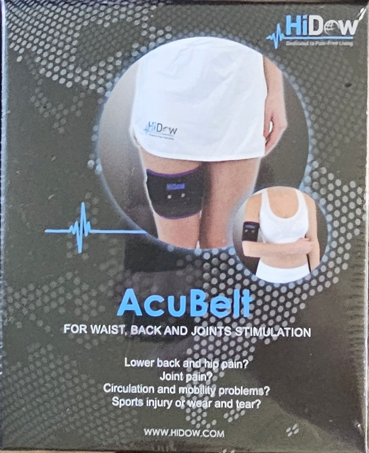 HiDow XPD 12 TENS Unit JQ-5C-S muscle rehab for sport, pain, self-care