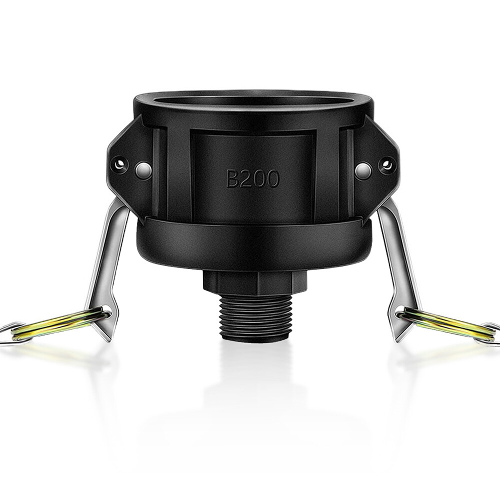 275 330 Gallon IBC Tote Water Tank Drain Adapter 2″Cam Lock for 3/4″ Garden Hose