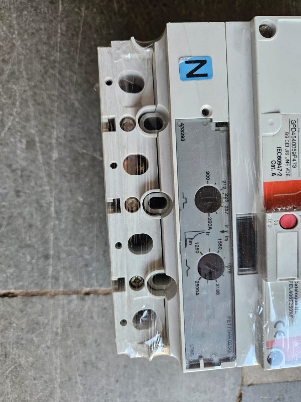 GE 250A Record Plus Circuit Breaker 250A