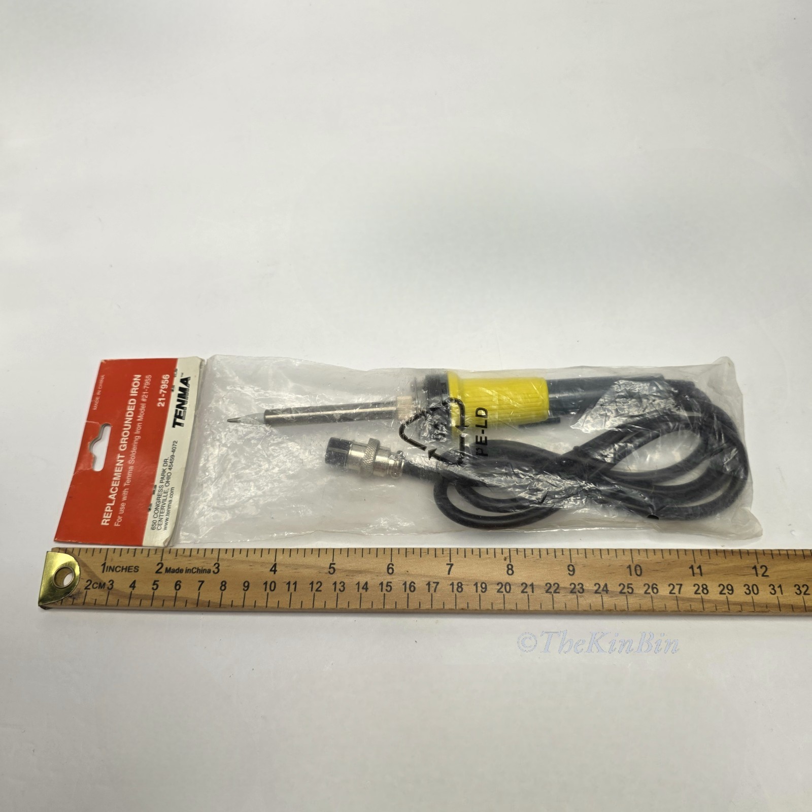 Tenma 21-7956 Replacement Grounded Iron For Soldering Station 21-7955 *AS IS*