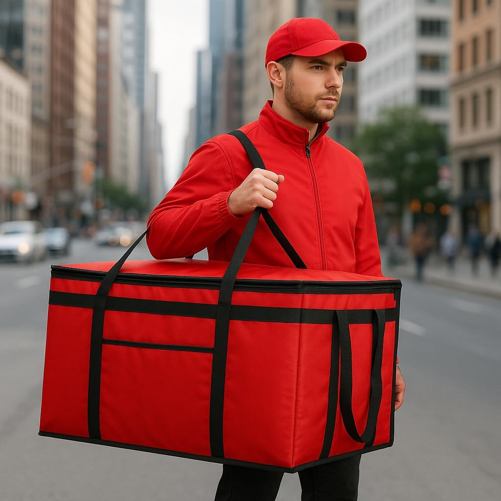 XXXL Insulated Food Delivery Bag – Keeps Meals Warm for Catering & Events