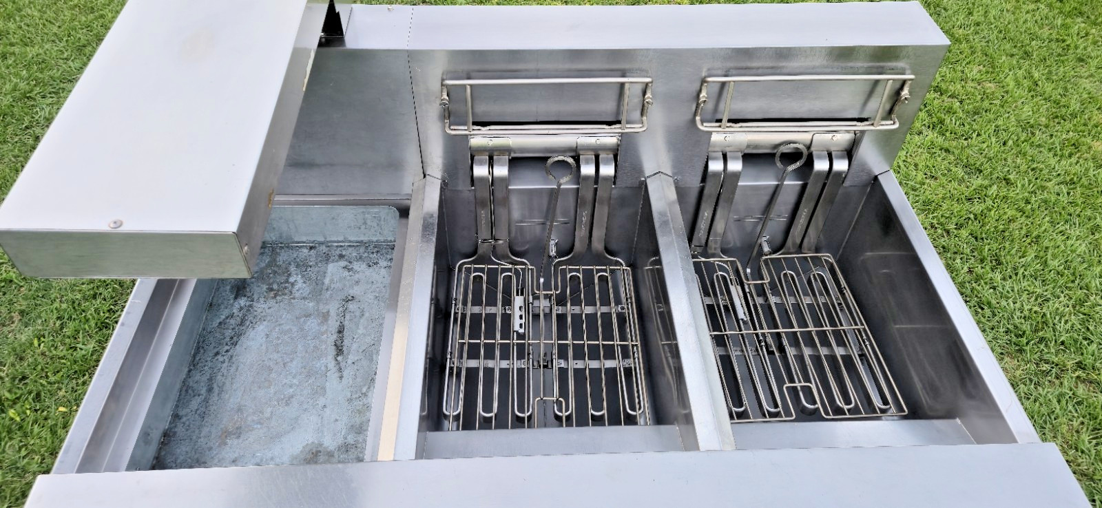 Frymaster Double Electric Fryer Model#: FMRE214SD, 208V 3φ Filtration Xtra Clean