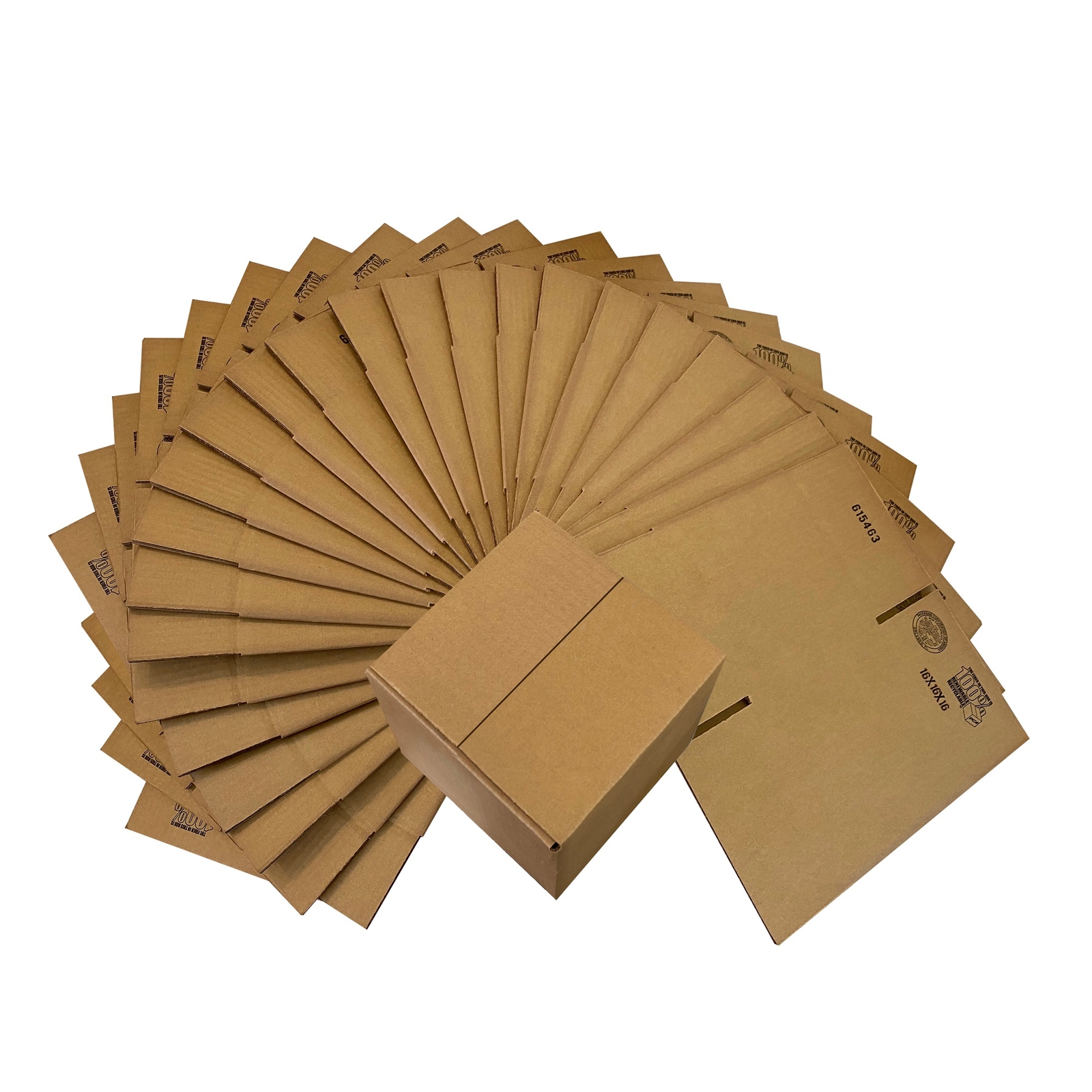 UOFFICE Corrugated Boxes 16″ x 16″ x 16″ Cube Boxes For Shipping
