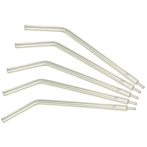 Pac-Dent 108-1500C TruTip Plus Air / Water Syringe Tips Clear Metal Core 1500/Pk