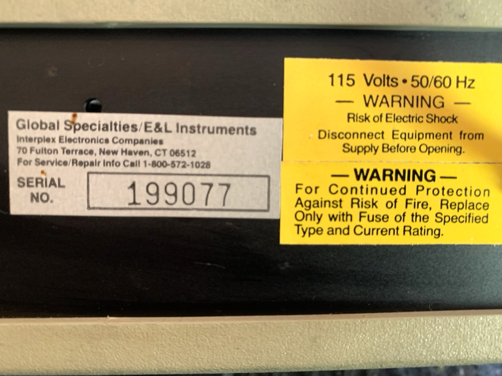 Global Specialties6001 Frequency Counter $199 + FREE SHIPPING