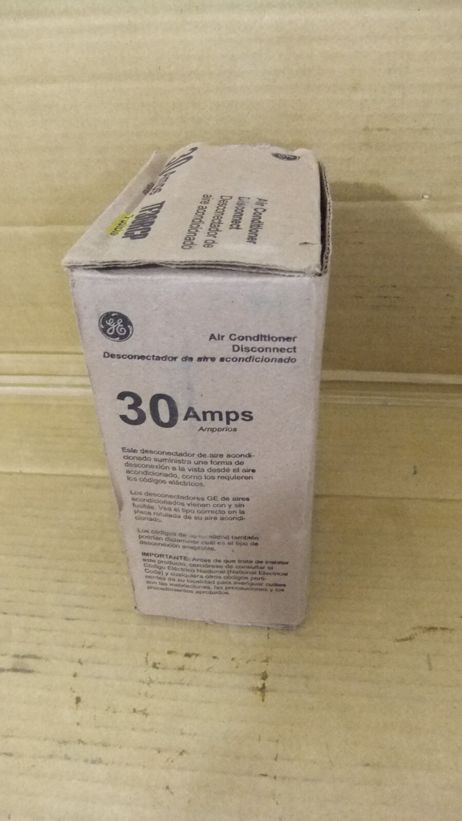 GE TF30RCP 240V 30A AC Disconnect Safety Switch –