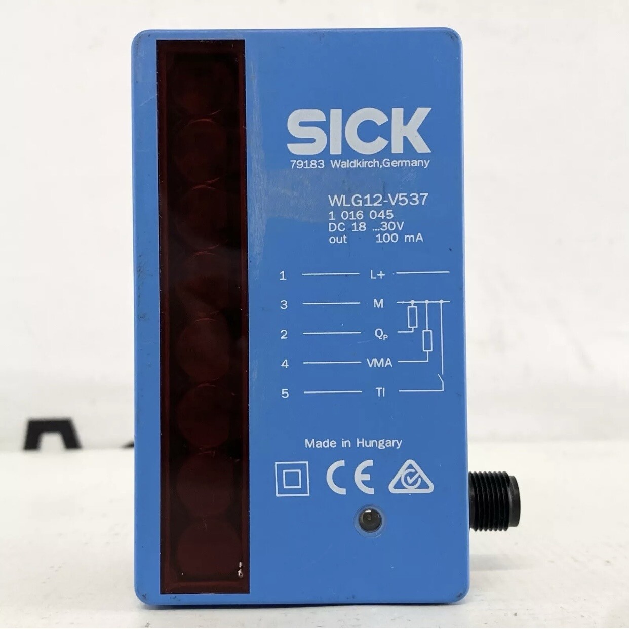 Sick WLG12V537 Reflex Light Grid 18-30VDC 100mA 87.5mm Range WLG12-V537 | USA