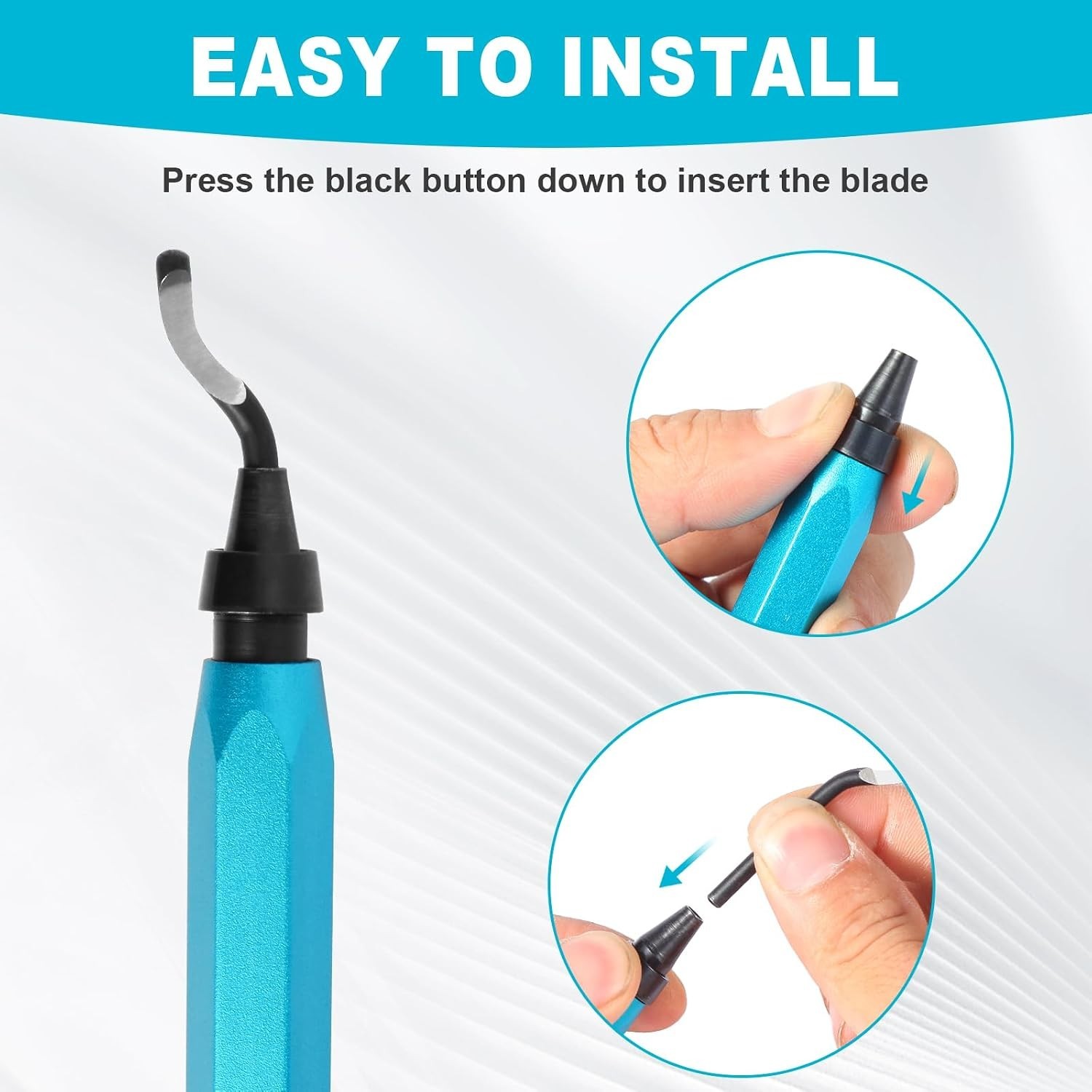 11-Piece Deburring Tool Set for Smooth Edges: Perfect for Metal and 3D Printing