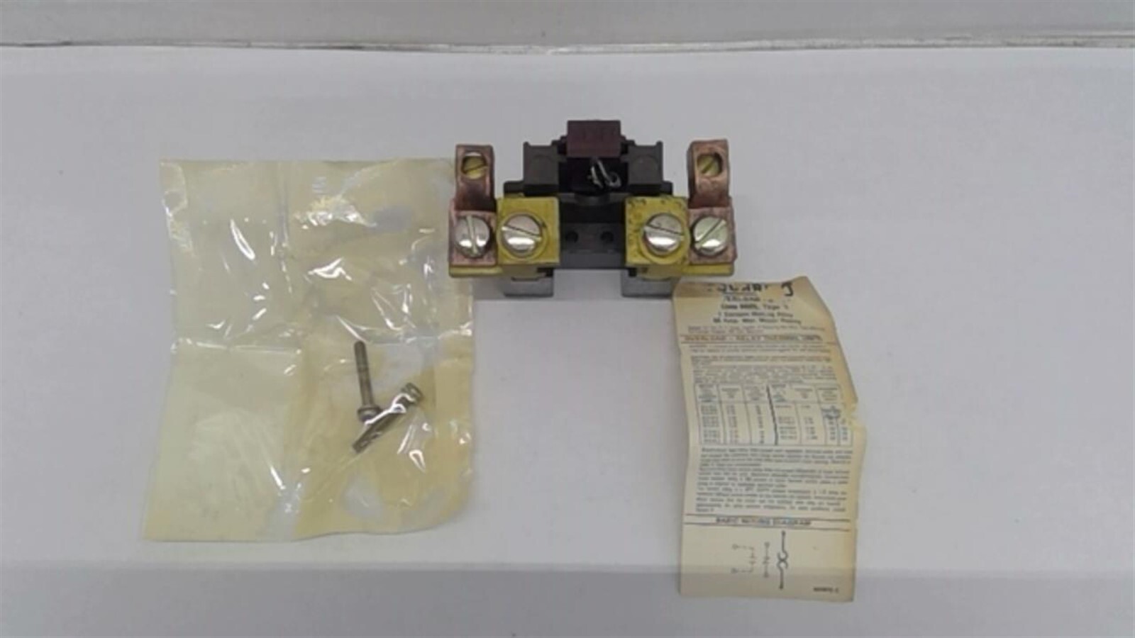 Square D 9065 Overload Relay UO-1 Series A 600V AC Or DC
