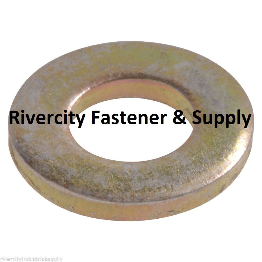 7/16-14 x 1-1/4 Grade 8 Bolts Screws Flat Washer & Lock Washer Nuts 7/16x14x1.25