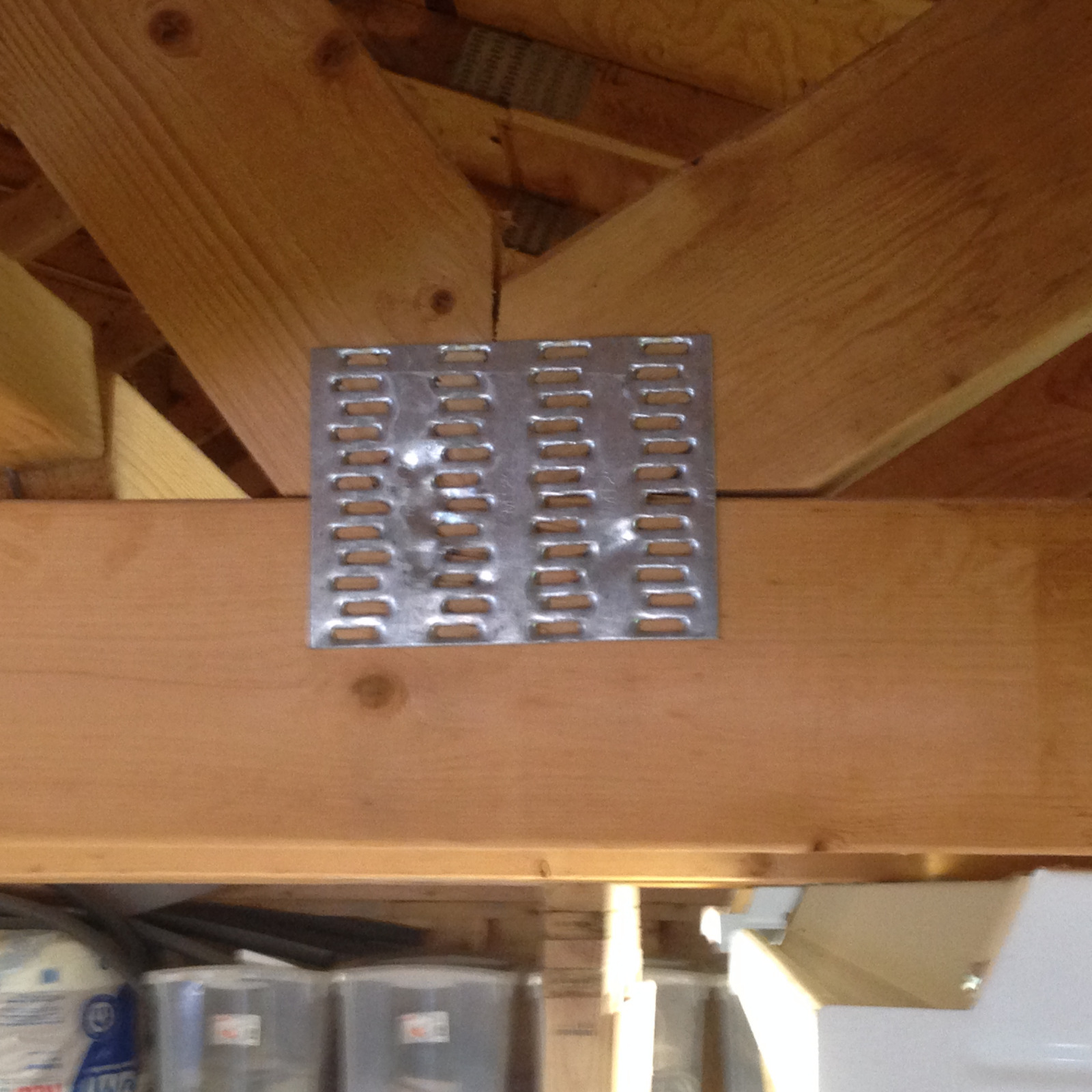 50 QTY 6″ x 8″ Truss Plate – Mending Plate -Structural Plates Zinc nail tooth