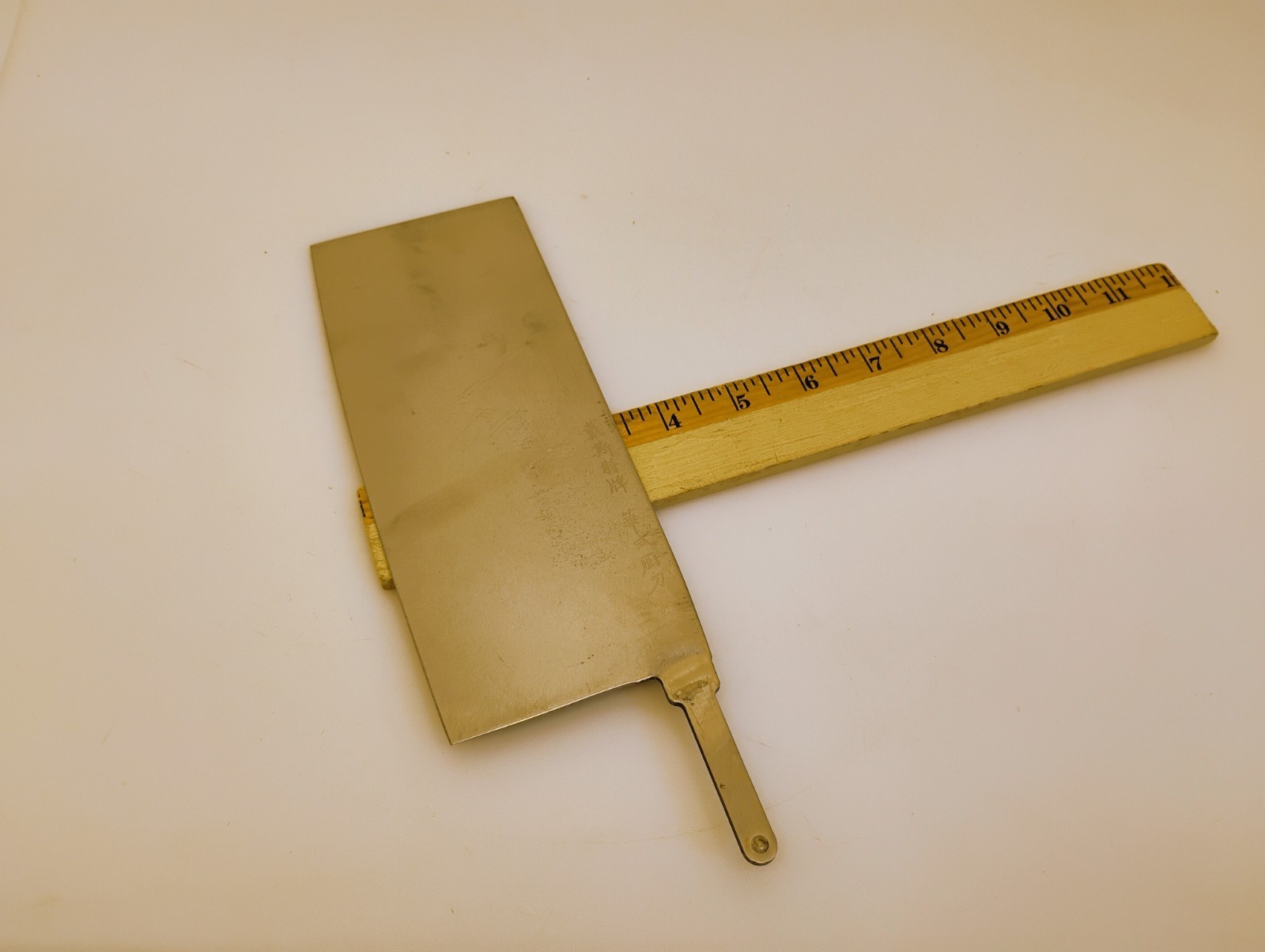 Sharpened Chinese Blade Blank 8X3.25 High Carbon Steel No Handle Dexter USA