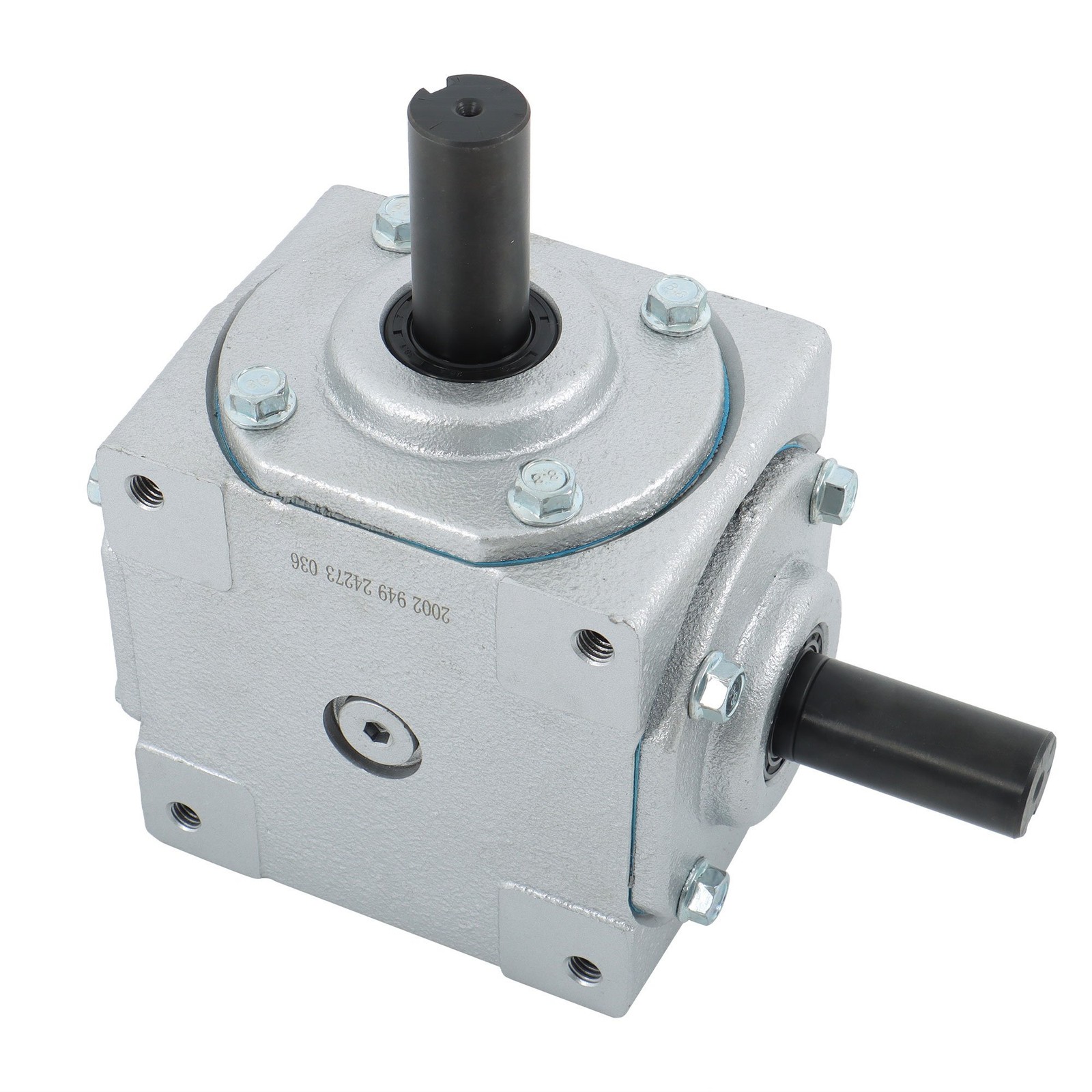 40HP Right Angle Bevel Gearbox 19455-SR-KW-KW-GR for Machinery