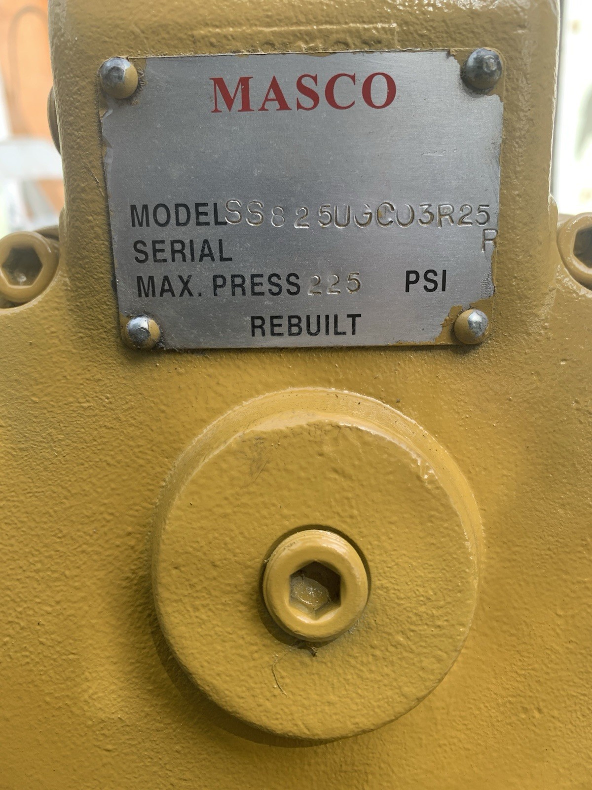 Ingersoll Rand Air Starter SS825UGC03R25R Masco Rebuild. Not Used After Rebuild
