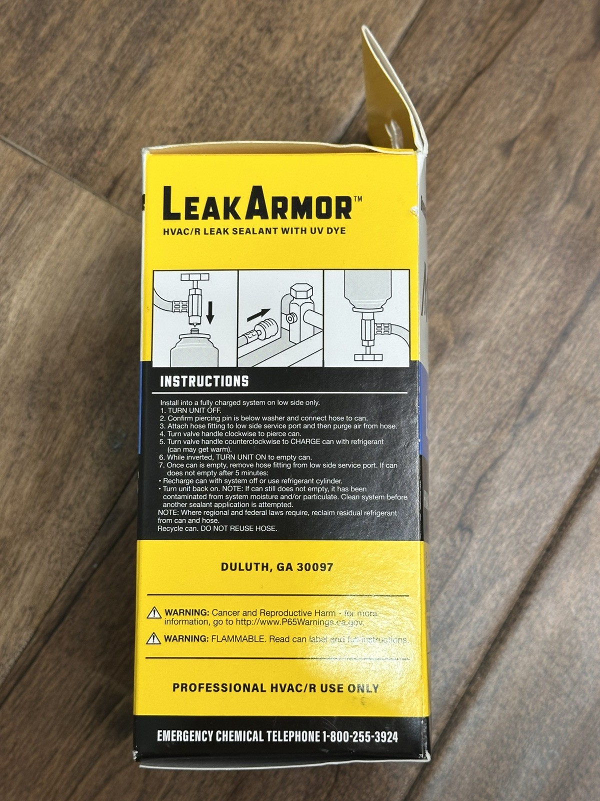 LeakArmor Easy Shot Refrigerant Leak Seal Kit Up to 12 Tons Diversitech 972KIT