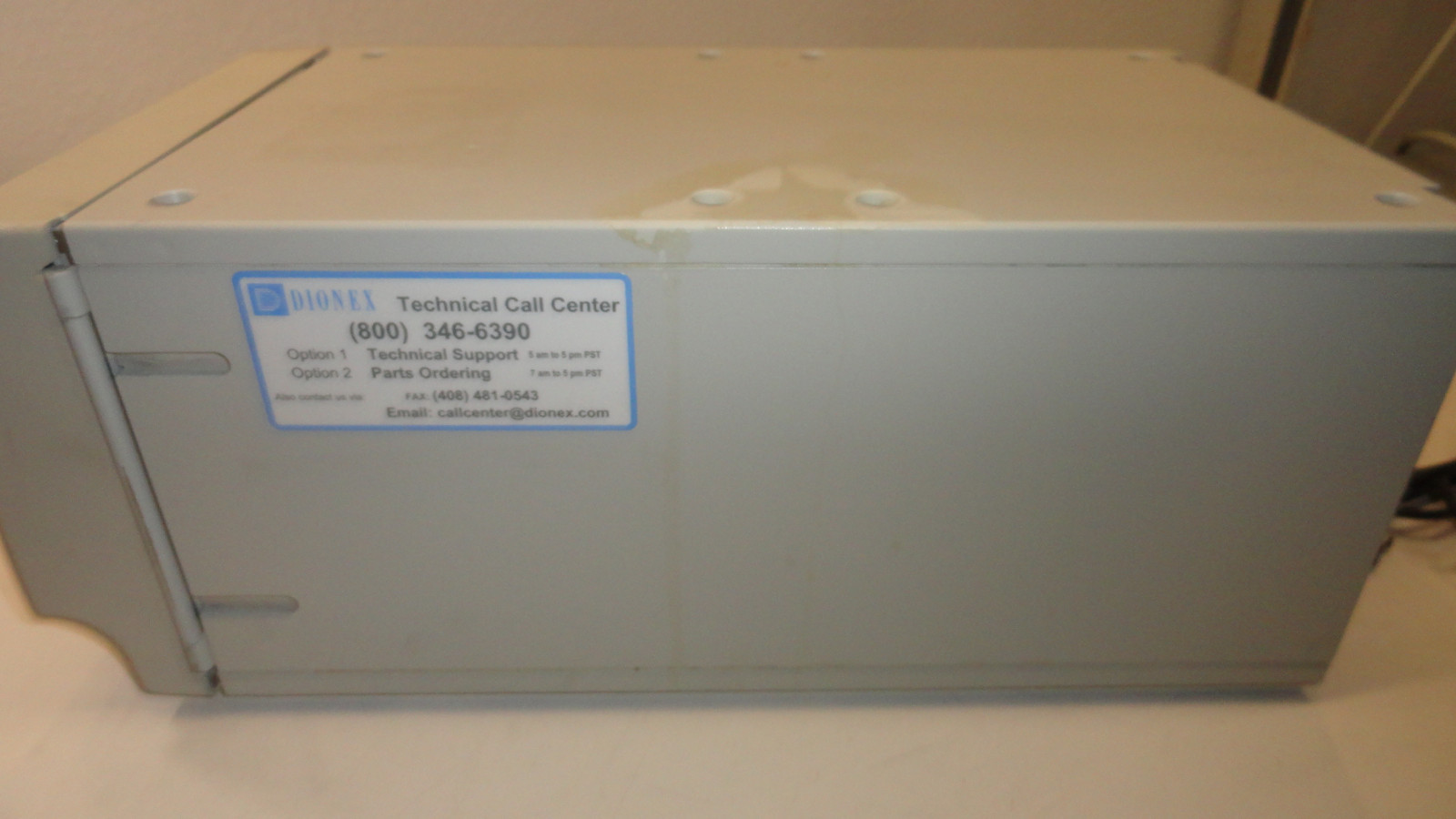 DIONEX ED50 ELECTROCHEMICAL DETECTOR SYSTEM – Read Description