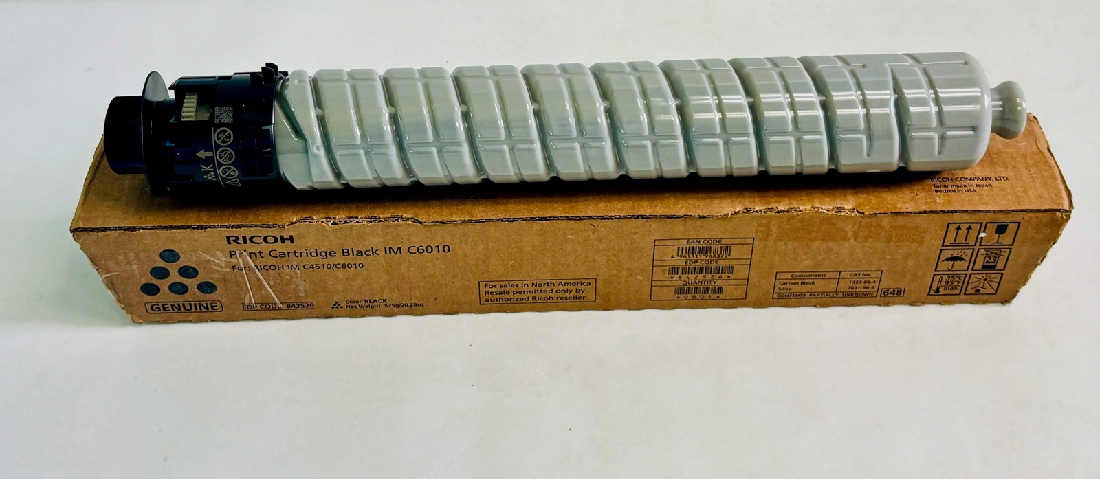 Open Genuine Ricoh IMC4510/ IMC6010 Black High Yield Toner Cartridge 842526