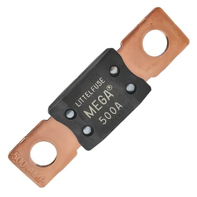 Premium Mega Fuse 500A megafuse 500 amp 32V DC Slo-Blo