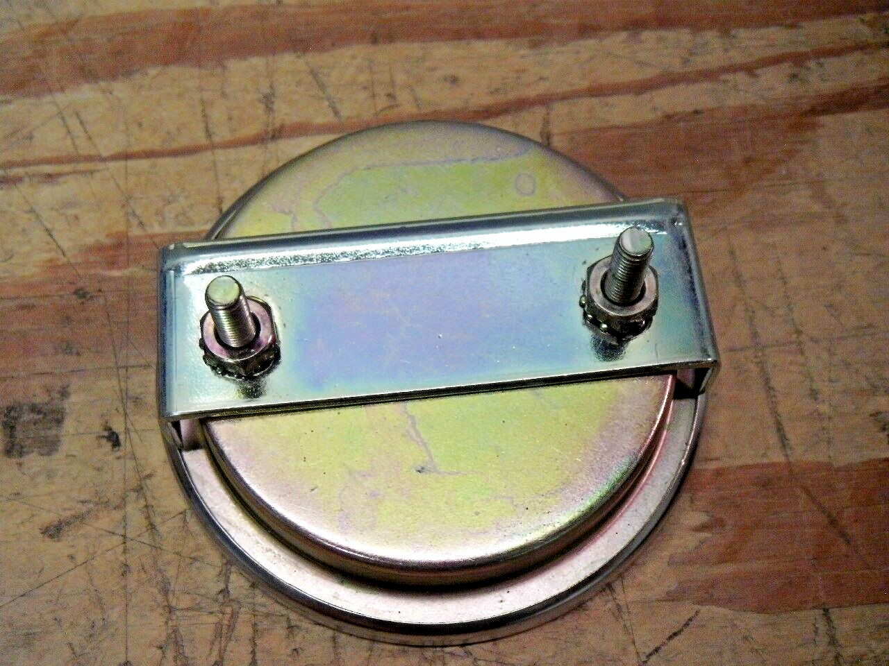 Chrome & Black Blank Gauge 3-1/8″ Face x 2-5/8″ Mounting Hole