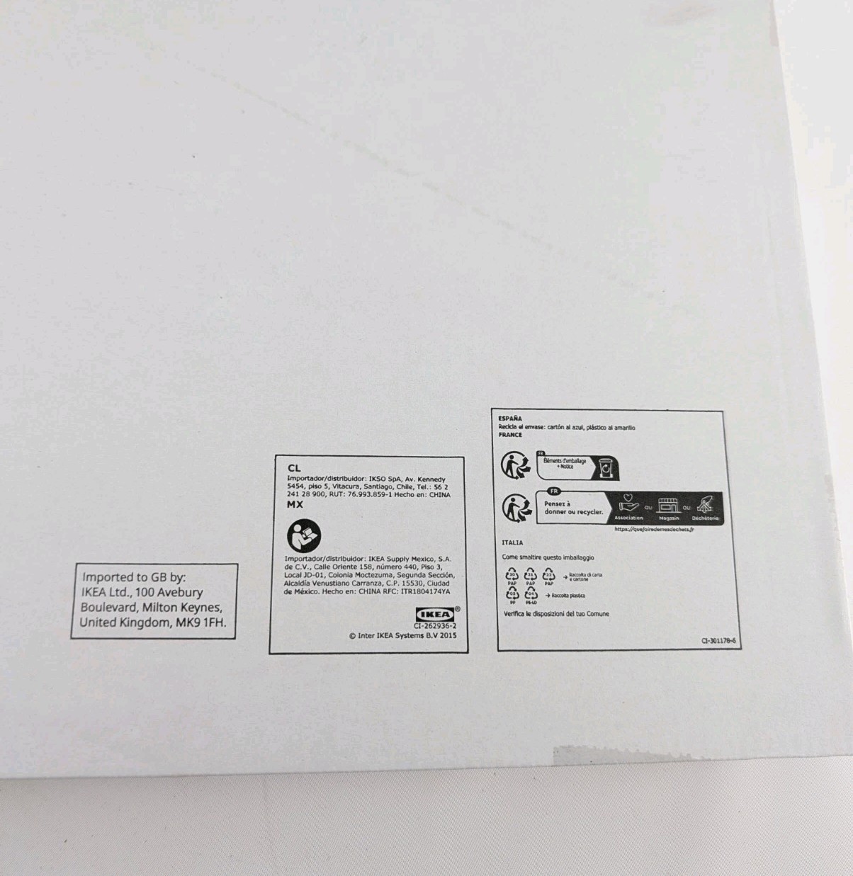 IKEA VATTENKAR Desk Organizer White 13” x 8 ¼” x 17″ New 805.486.61