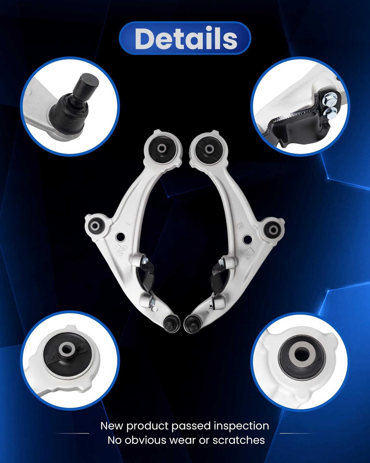Front Lower Control Arm with Ball Joint 2pcs for 2007-2012 Nissan Altima 2013…