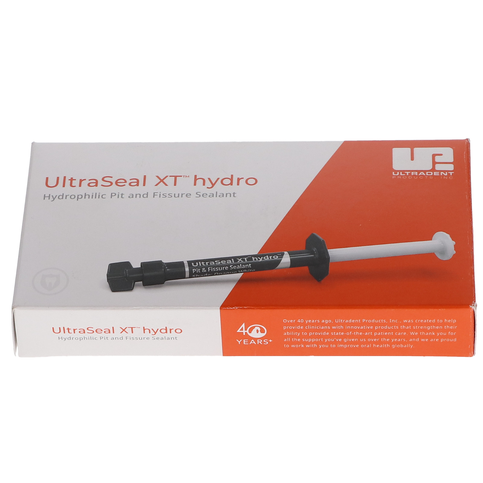 Ultradent 3534 UltraSeal XT Hydro Light Cure Opaque White 1.2 Syringes mL 4/Pk