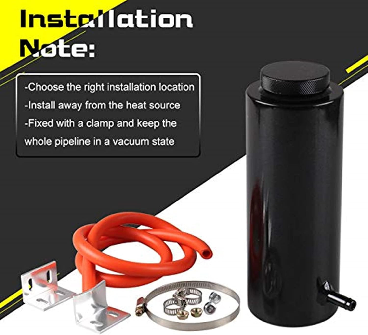 Universal Car Radiator Coolant Tank 800Ml Coolant Expansion Tank Overflow Oil Ca