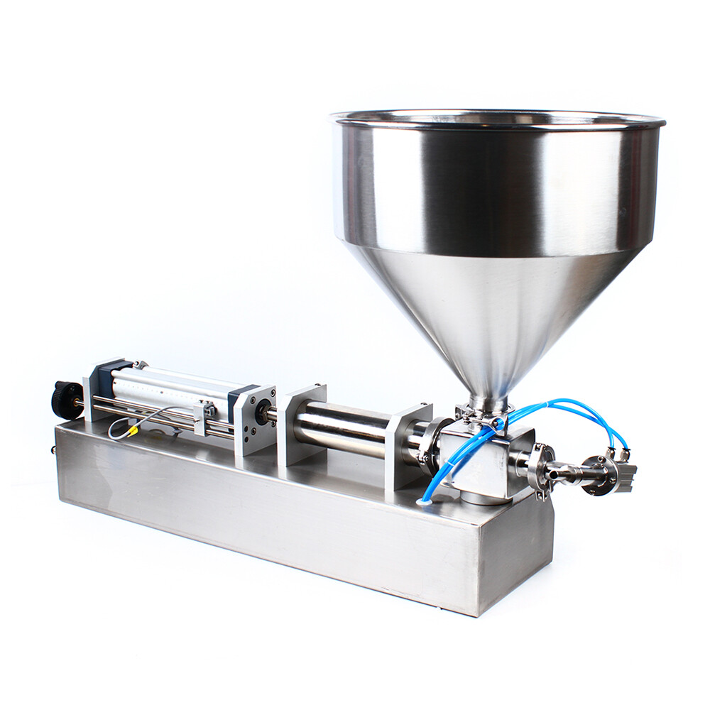 Pneumatic Liquid Filling Machine 50-500ml Semi-auto Paste Liquid Filler 110V USA
