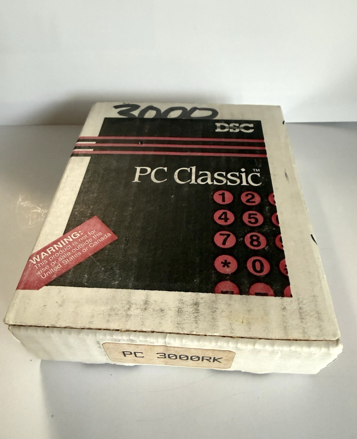 DSC PC 3000RK Classic Alarm Keypad