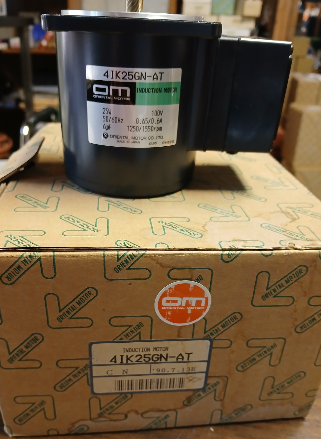 ORIENTAL MOTOR 4IK25GN-AT INDUCTION MOTOR