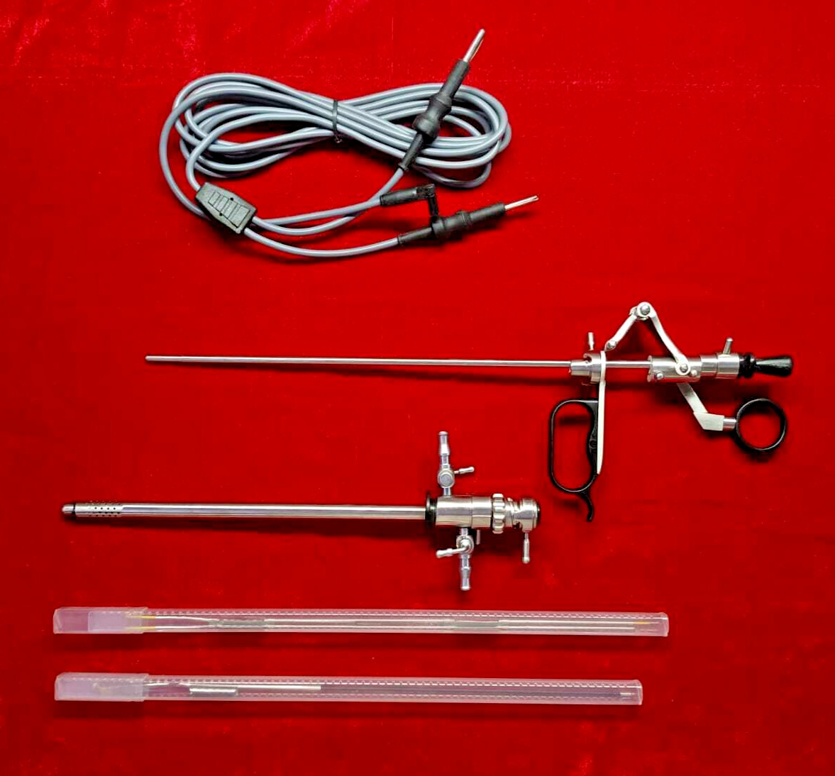 Laparoscopic Working Element Bipolar Active Double stem Storz Compatible – 1Set