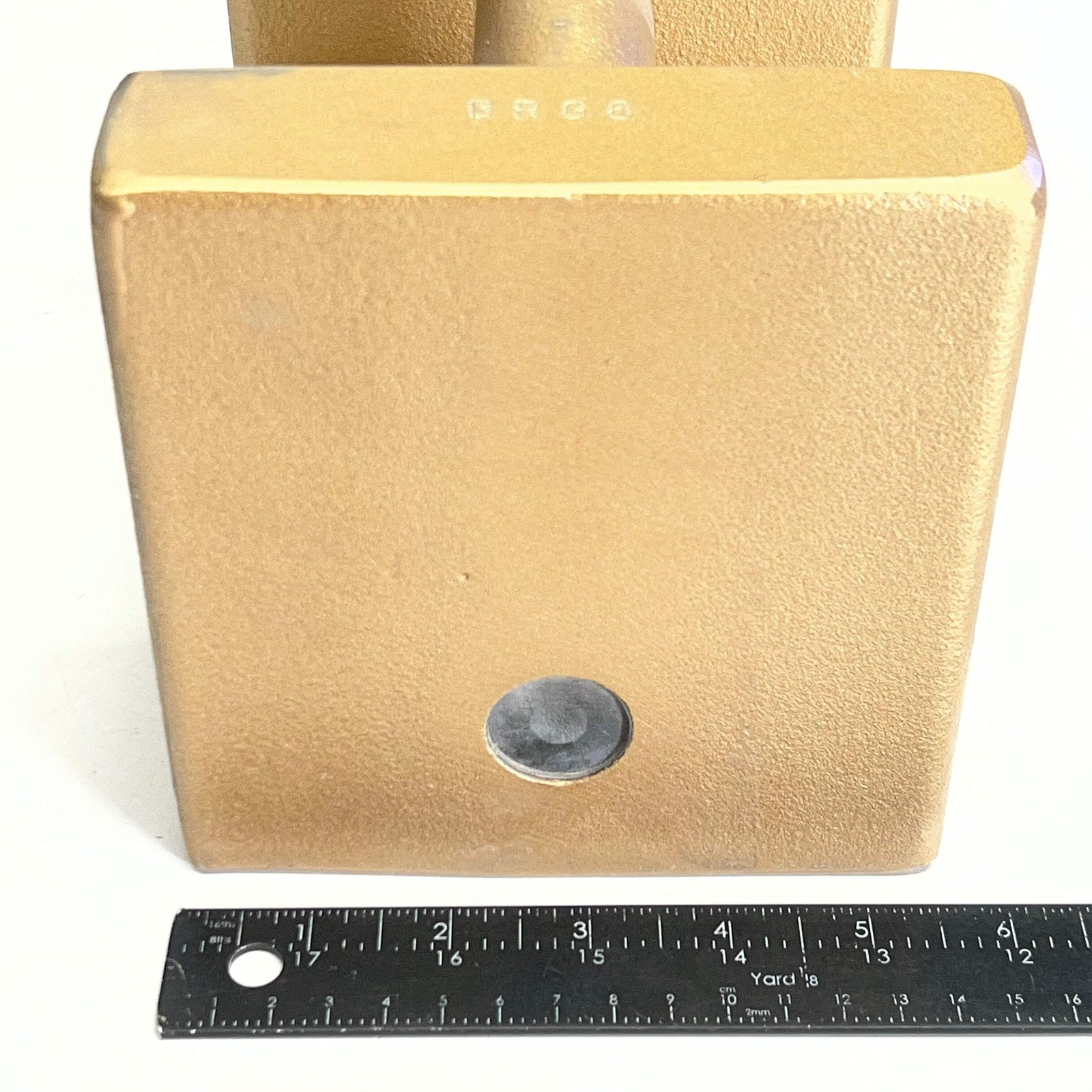 RICE LAKE Calibration Weight 20 Kg. Painted Density 7.2 Golden 12771