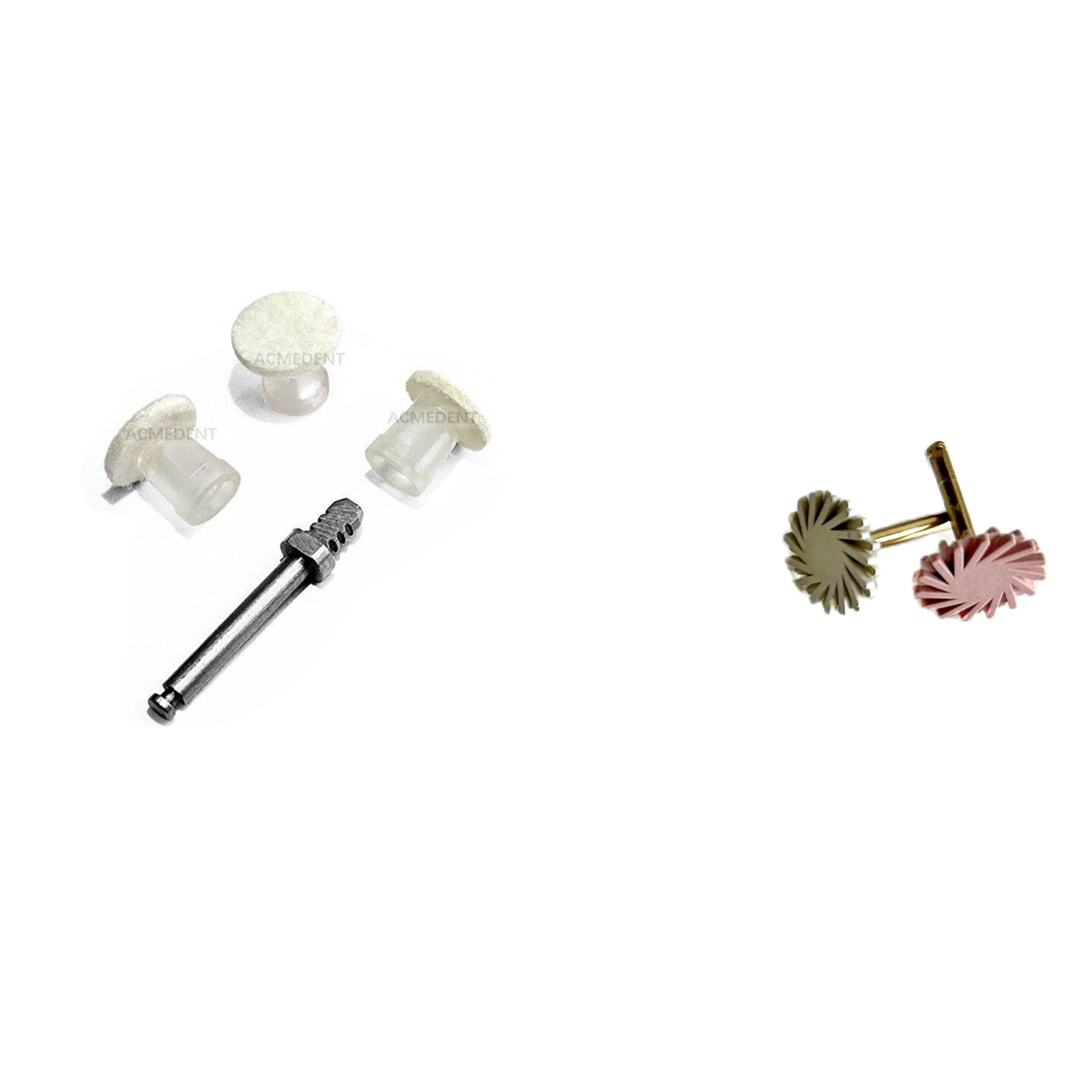 Dental Paste Impreganated Disc Composite Polishing Buff Snap Fits Twist EVE Type