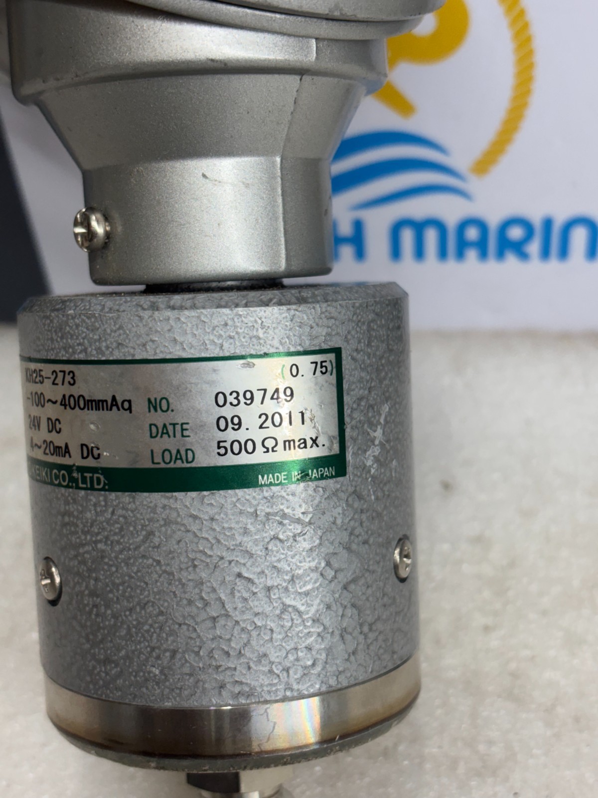 NAGANO KEIKI KH25-273 PRESSURE TRANSMITTER 24VDC