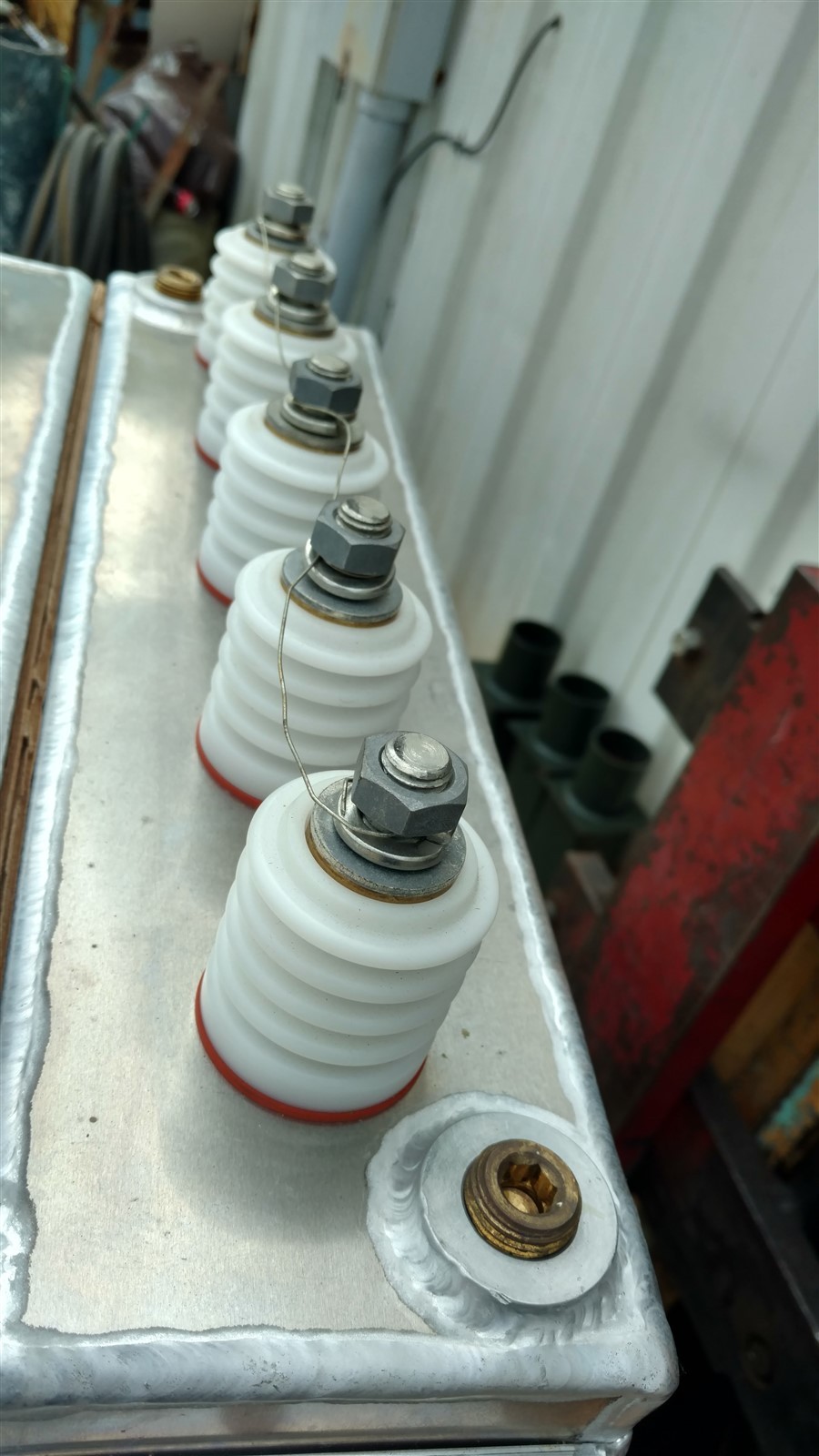 Converteam CAP_PYRM_001R1 Capacitor 4 x 600.0 1750 VDC