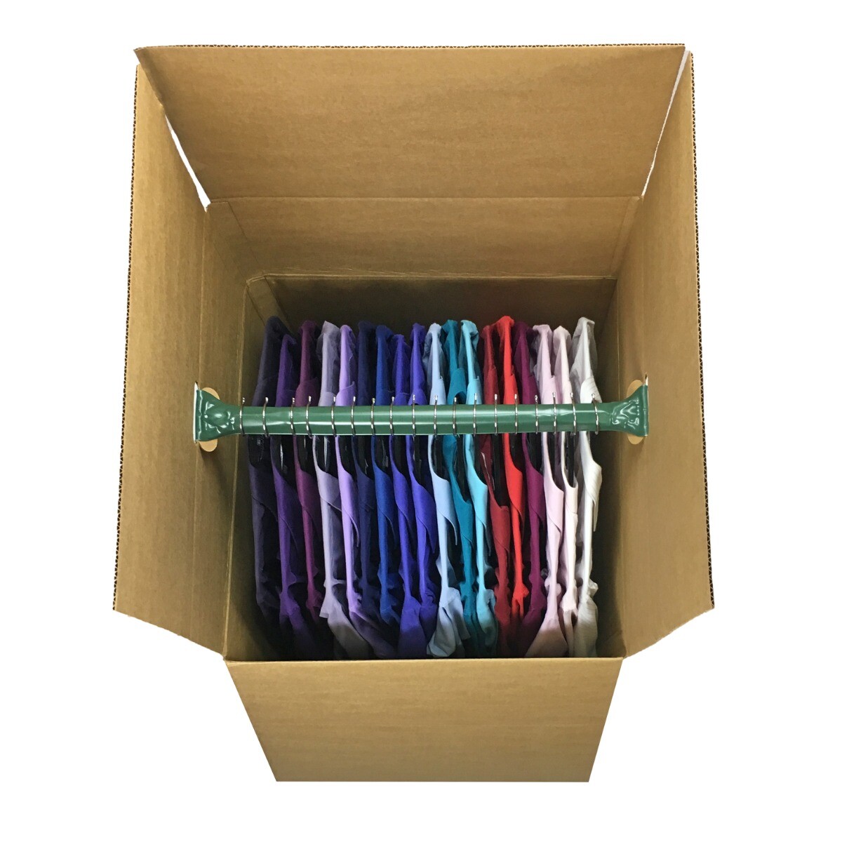 UBMOVE Shorty Wardrobe Moving Box (2 Piece) 20″ x 20″ x 34″