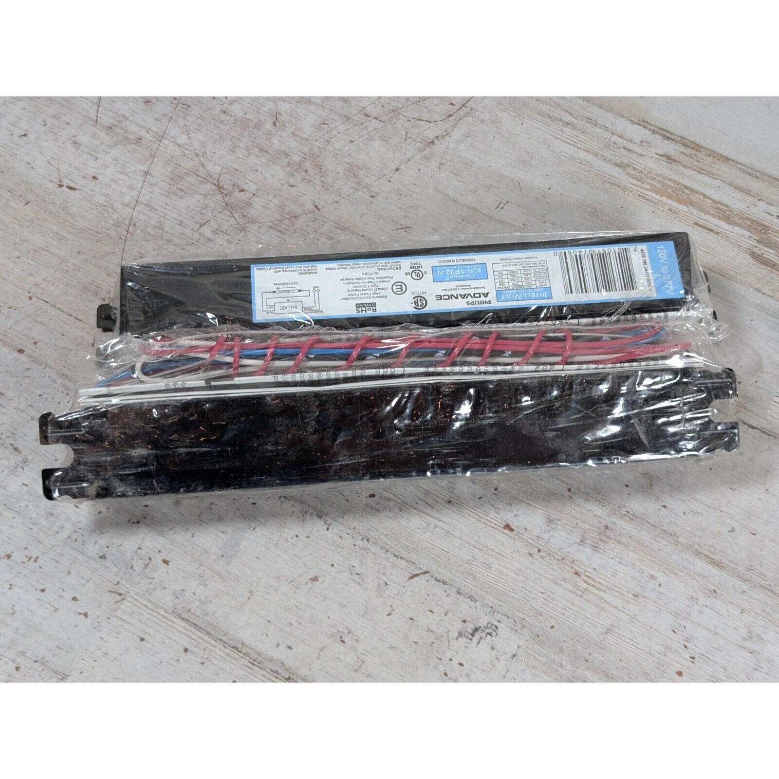 Lot of 2 Philips Advance Centium ICN-1P32N Fluorescent Ballast 120v to 277v