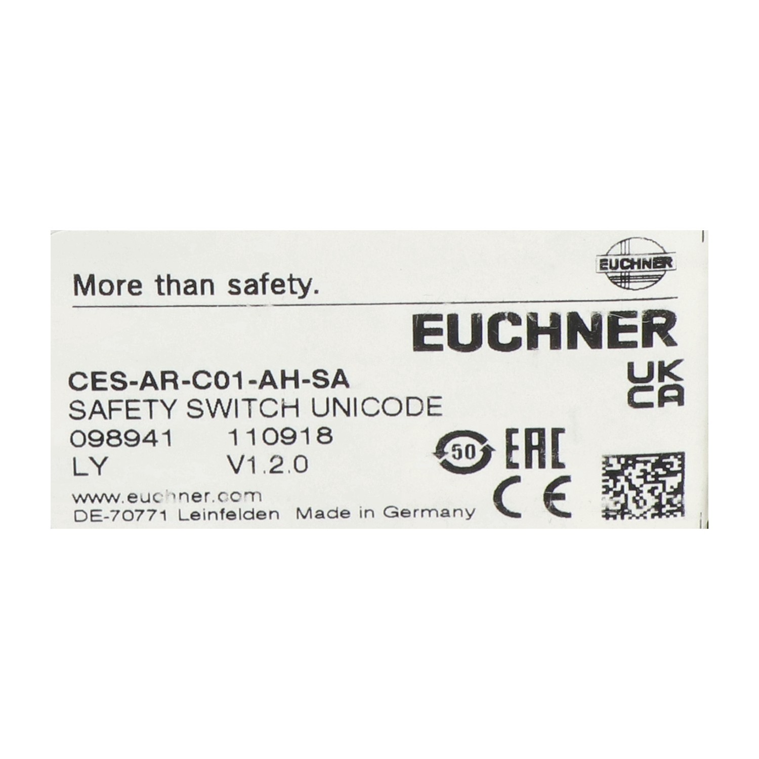Euchner CES-AR-C01-AH-SA New NFP