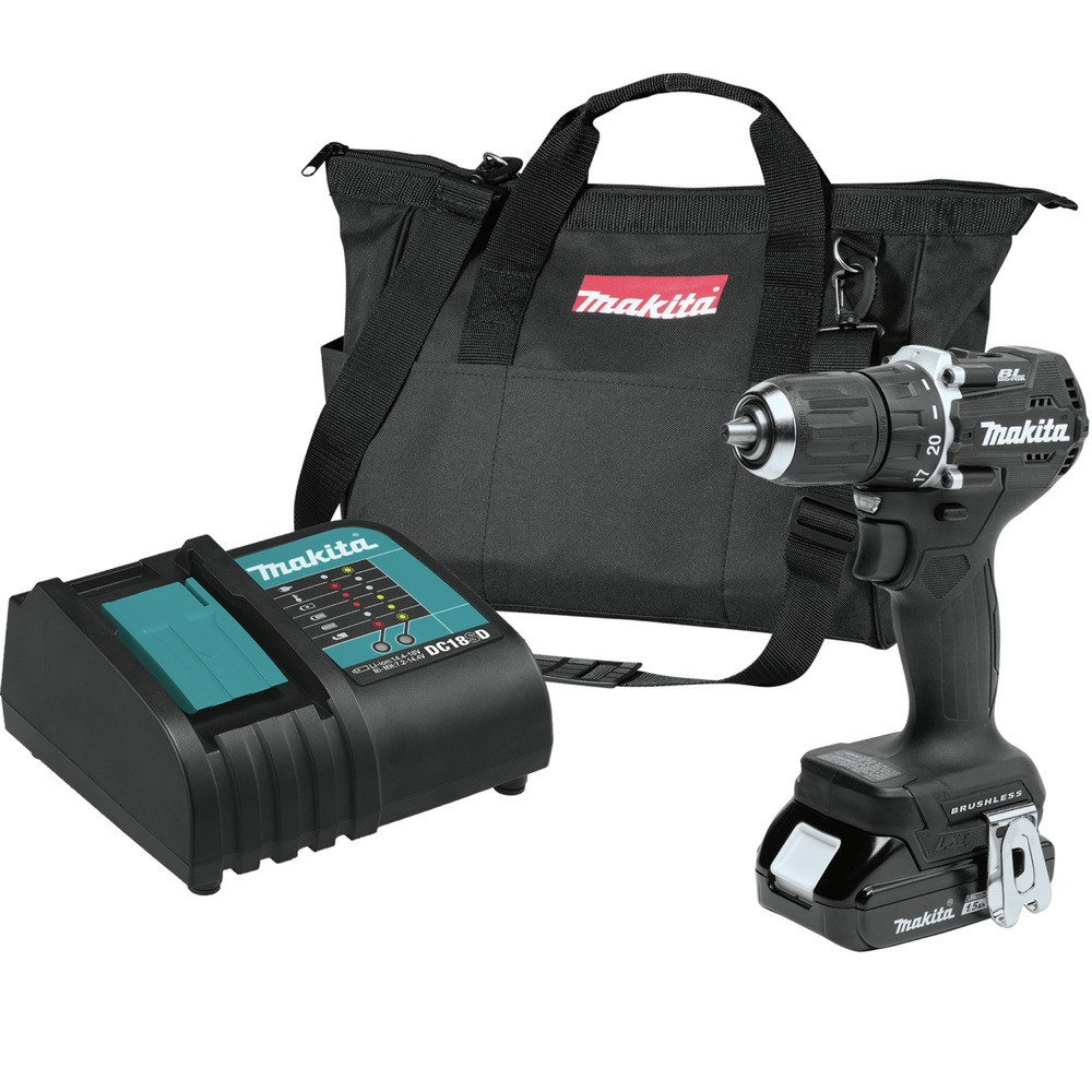 Makita XFD15SY1B-R 18V LXT 1/2 in. Driver Drill (1.5 Ah) Certified Refurbished