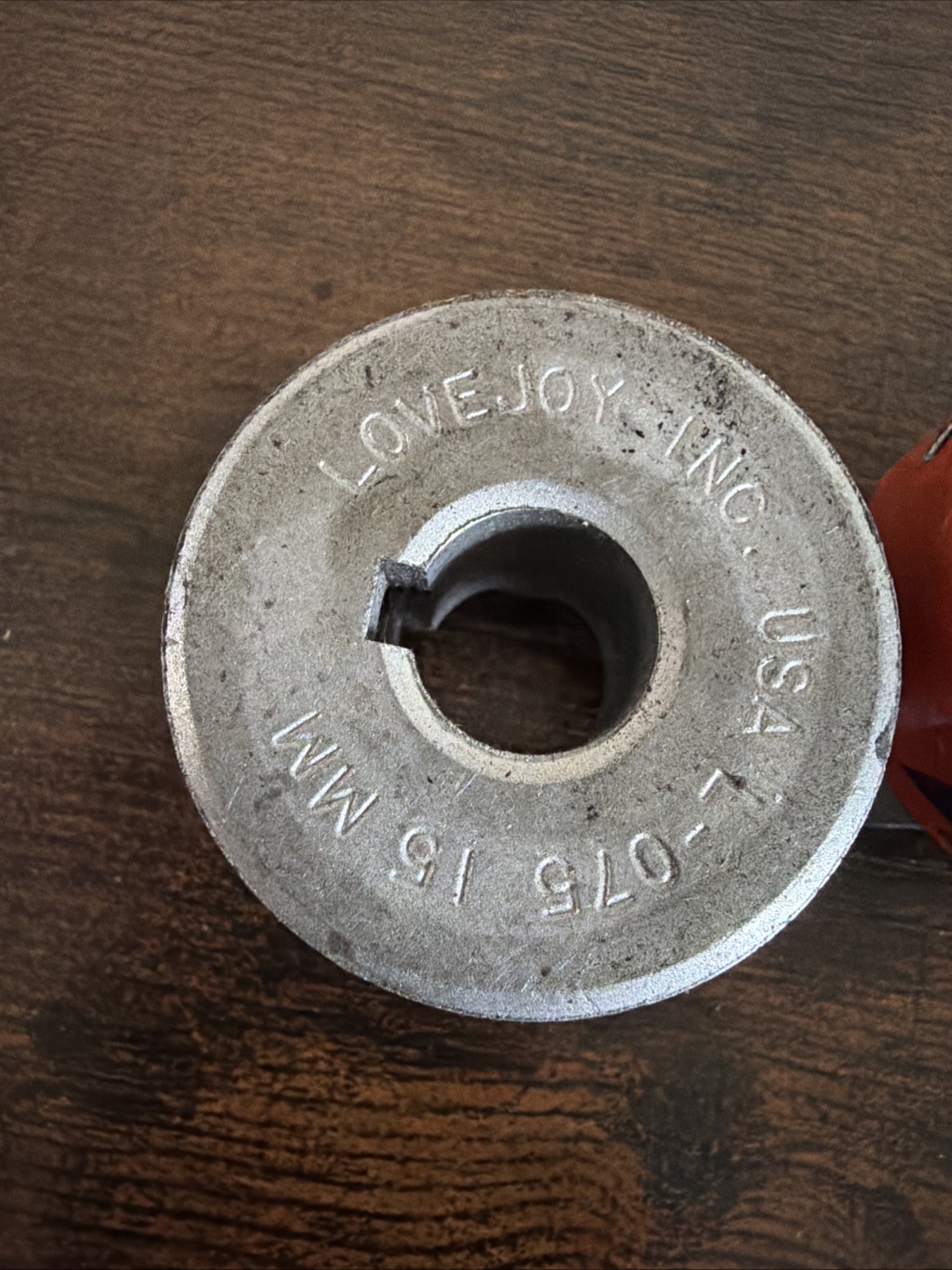 ( LOT OF 4 ) Lovejoy L-075 x 15mm Jaw Coupler End 15mm Bore