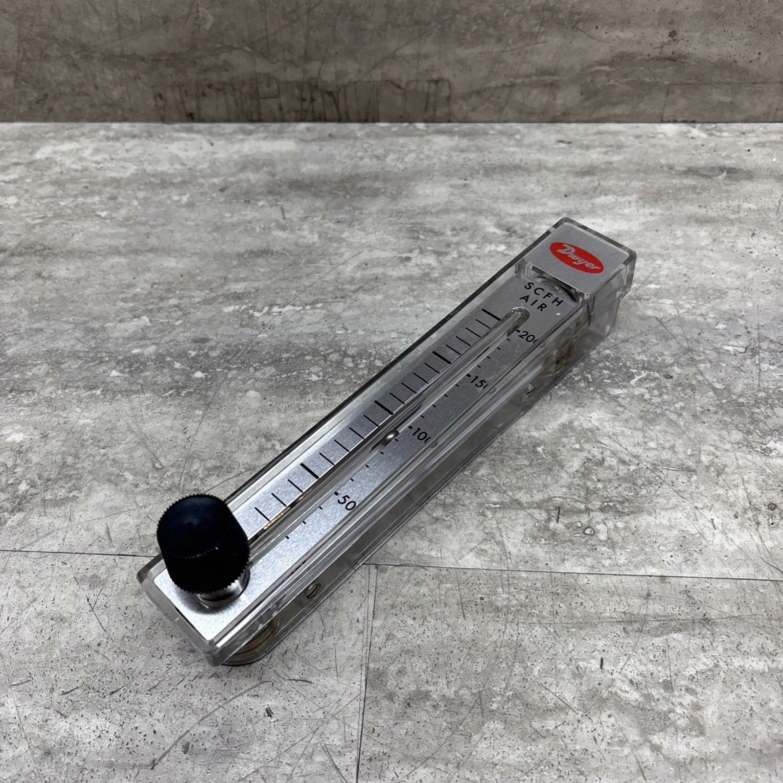 Dwyer RMB-54-SSV Rate Master Flow Meter, 0-200 SCFH Air, NO HARDWARE, New