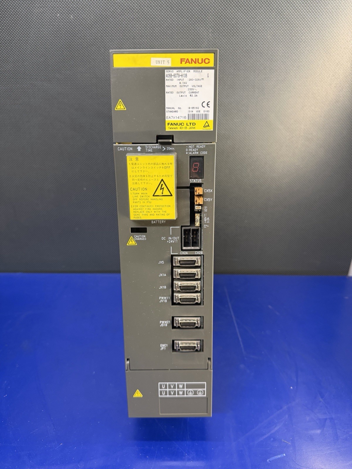 FANUC A06B-6079-H106 Servo Amplifier A06B-6079-H106