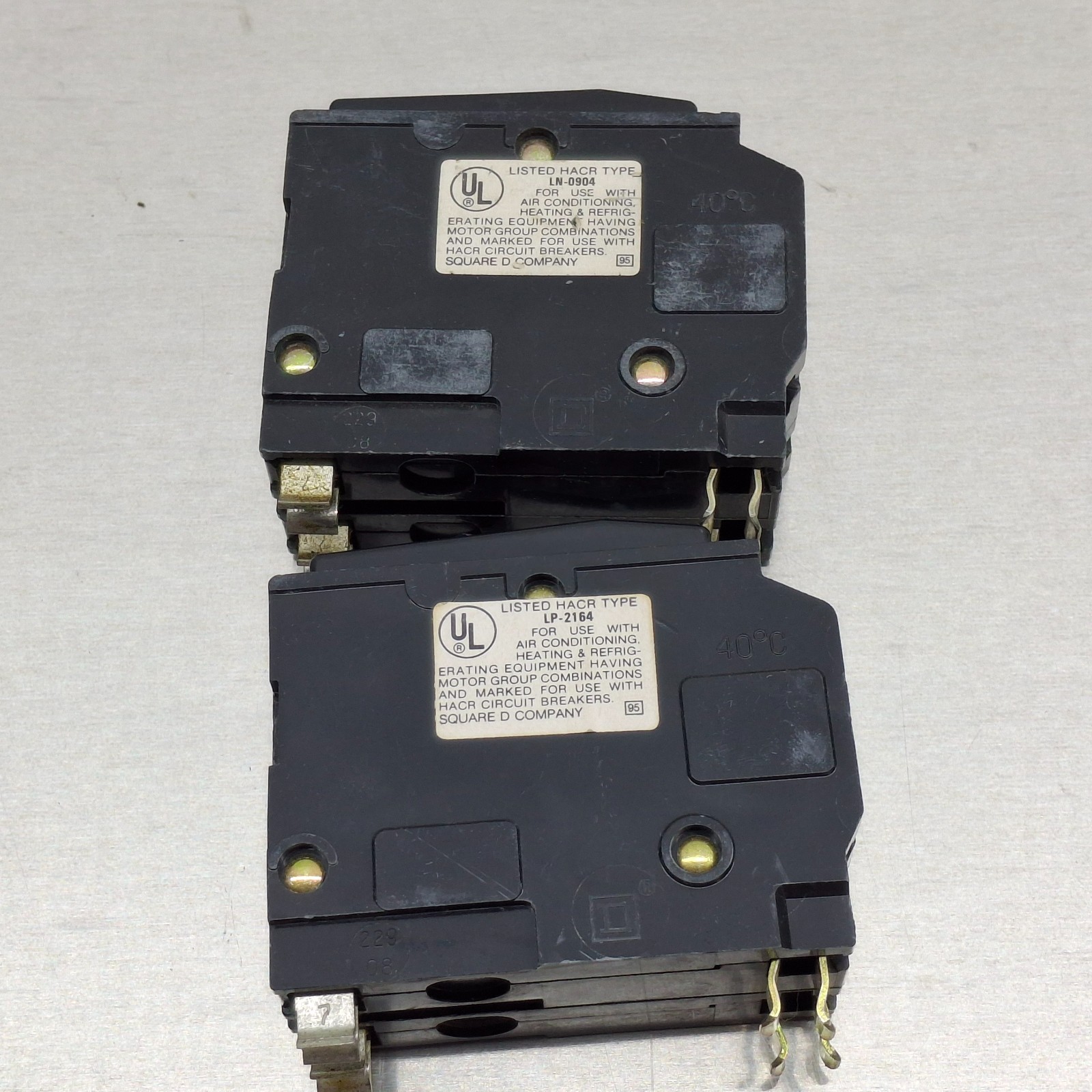 Square D QO260 Miniature Circuit Breaker, 2-Pole, 60A, 120/240V, Type QO