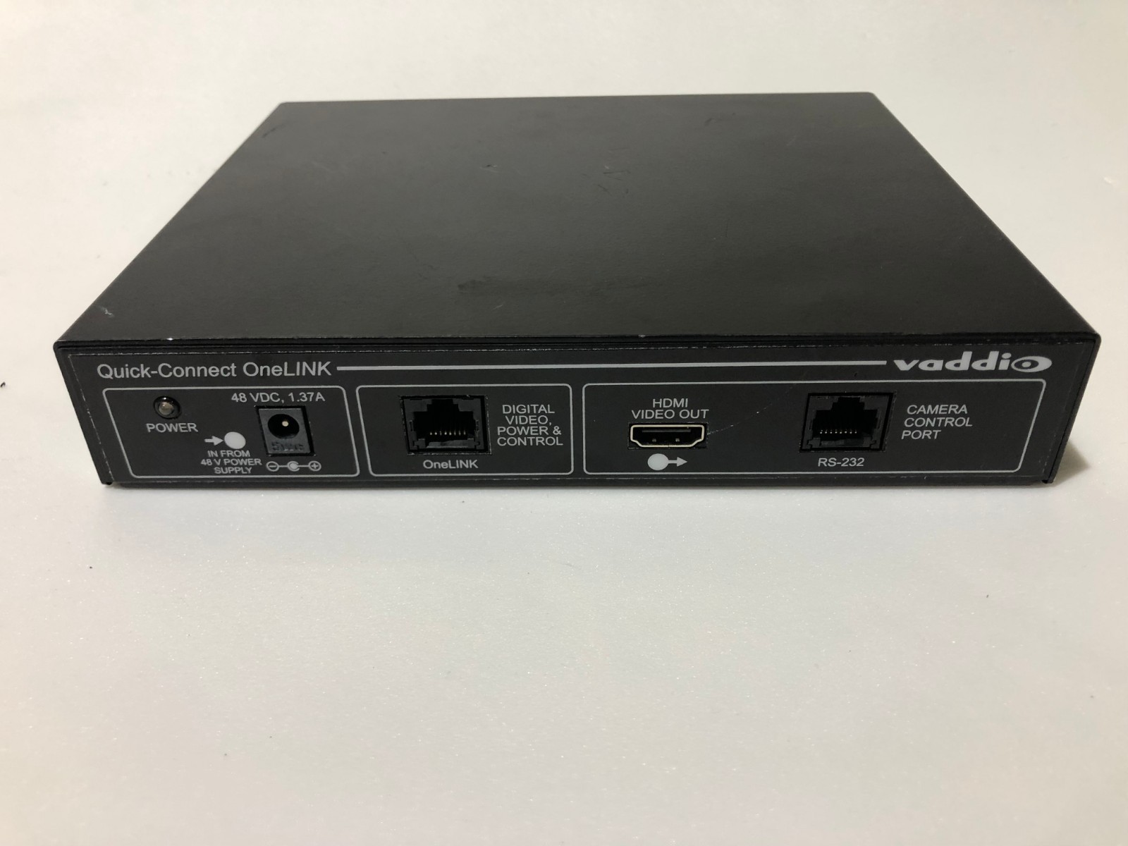 Vaddio Quick-Connect OneLink Interface 998-1105-019HDMI Video Out