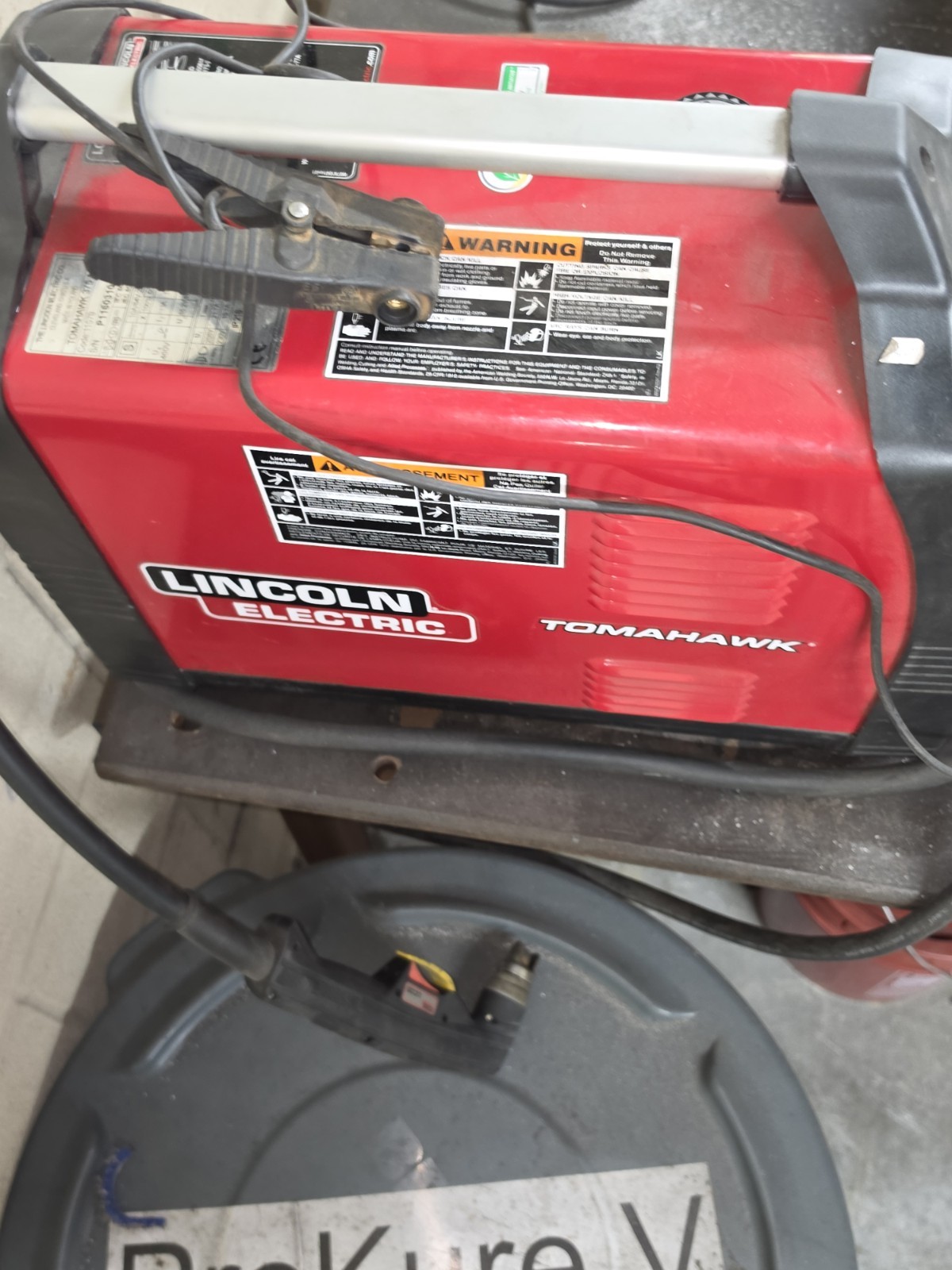 Lincoln Tomahawk 45 Plasma Cutter Internal Compressor 20Ft Hand Torch (K5458-1)