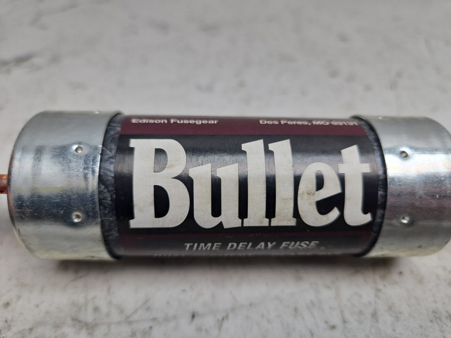 Edison Bullet ECNR200 Time-Delay Dual Element Industrial Fuse 200A 250V RK5 New