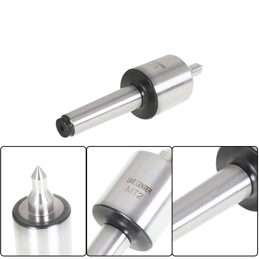 MT2 Live Center For CNC Lathe Tool Morse Taper Precision 0.000197» 60 Degree