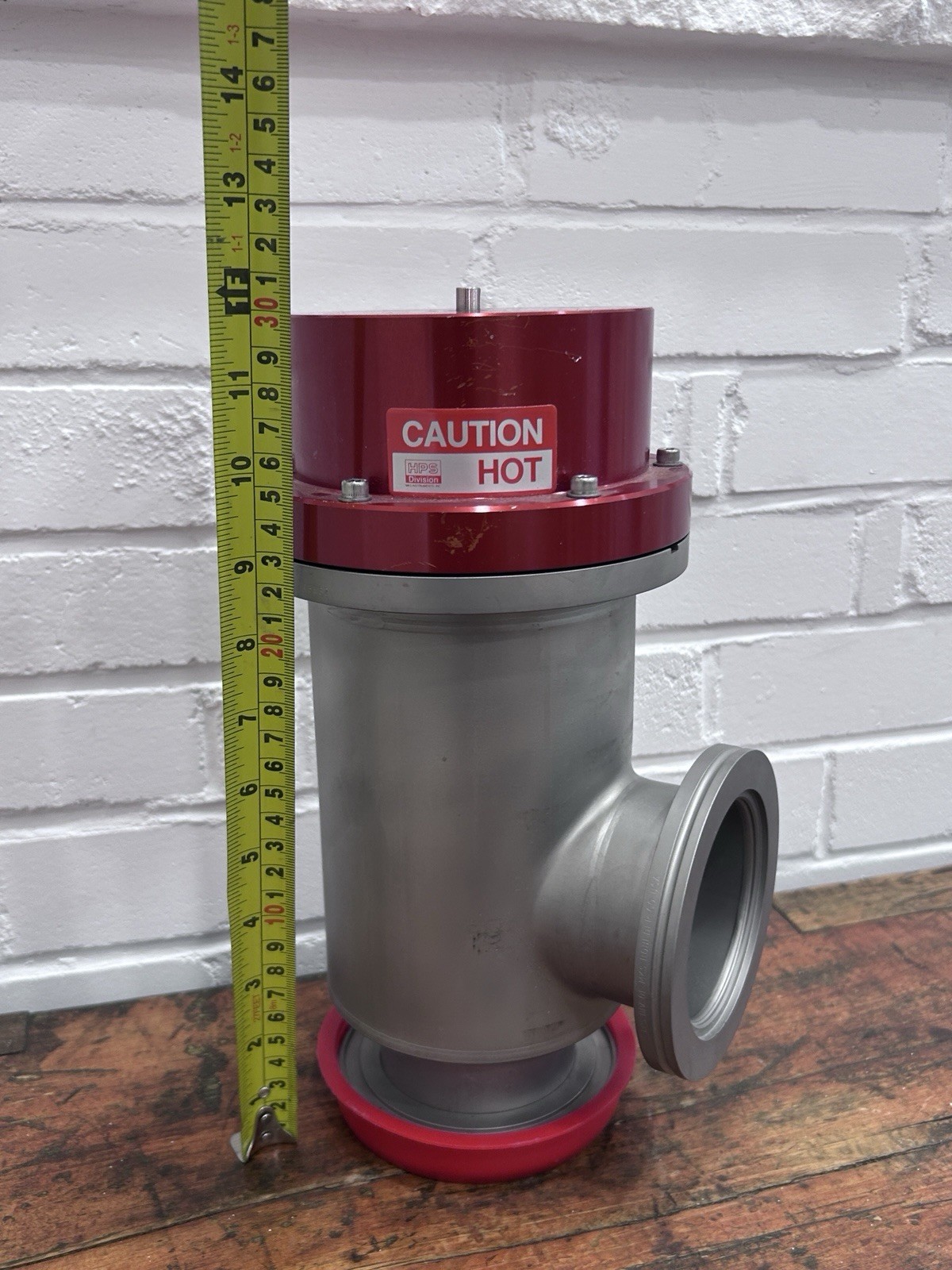 HPS MKS Heated High Vacuum Valve Chamber KF40 120V Laboratory UHV Assembly Read
