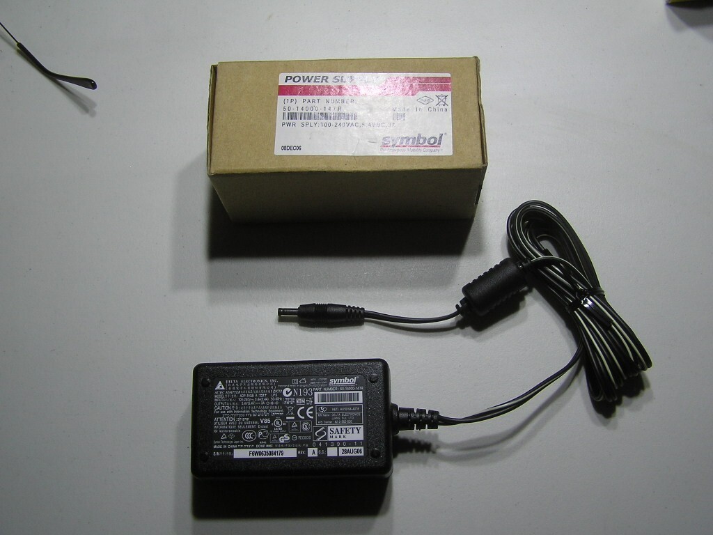 Symbol 50-14000-147R Power Supply AC/DC Adapter 5.4v 3A New In Box